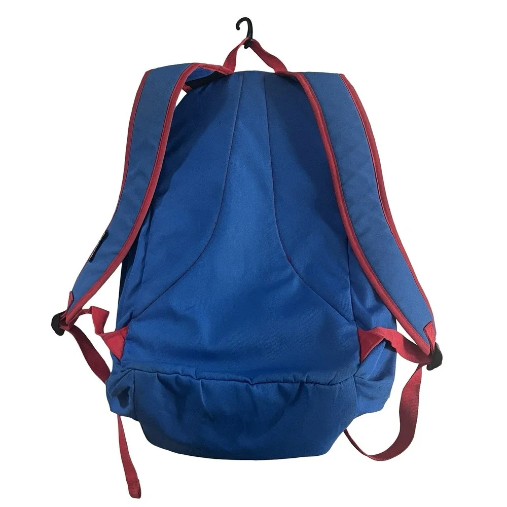 Easton Bat Bag Red Blue Gray Colorblock Large Backpack Baseball Softball Zipper